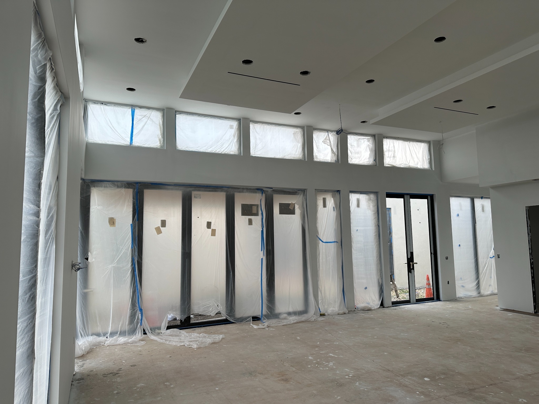 Custom home interior receiving project management oversight