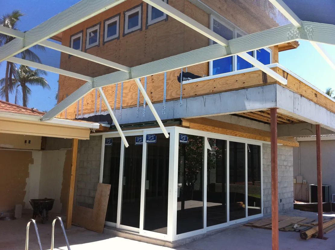Interior renovation in progress