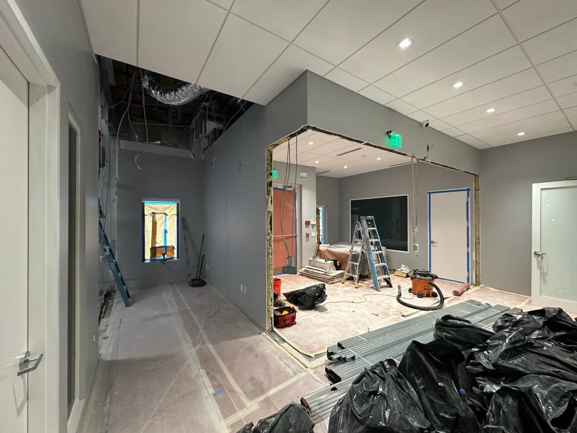 Commercial construction project
